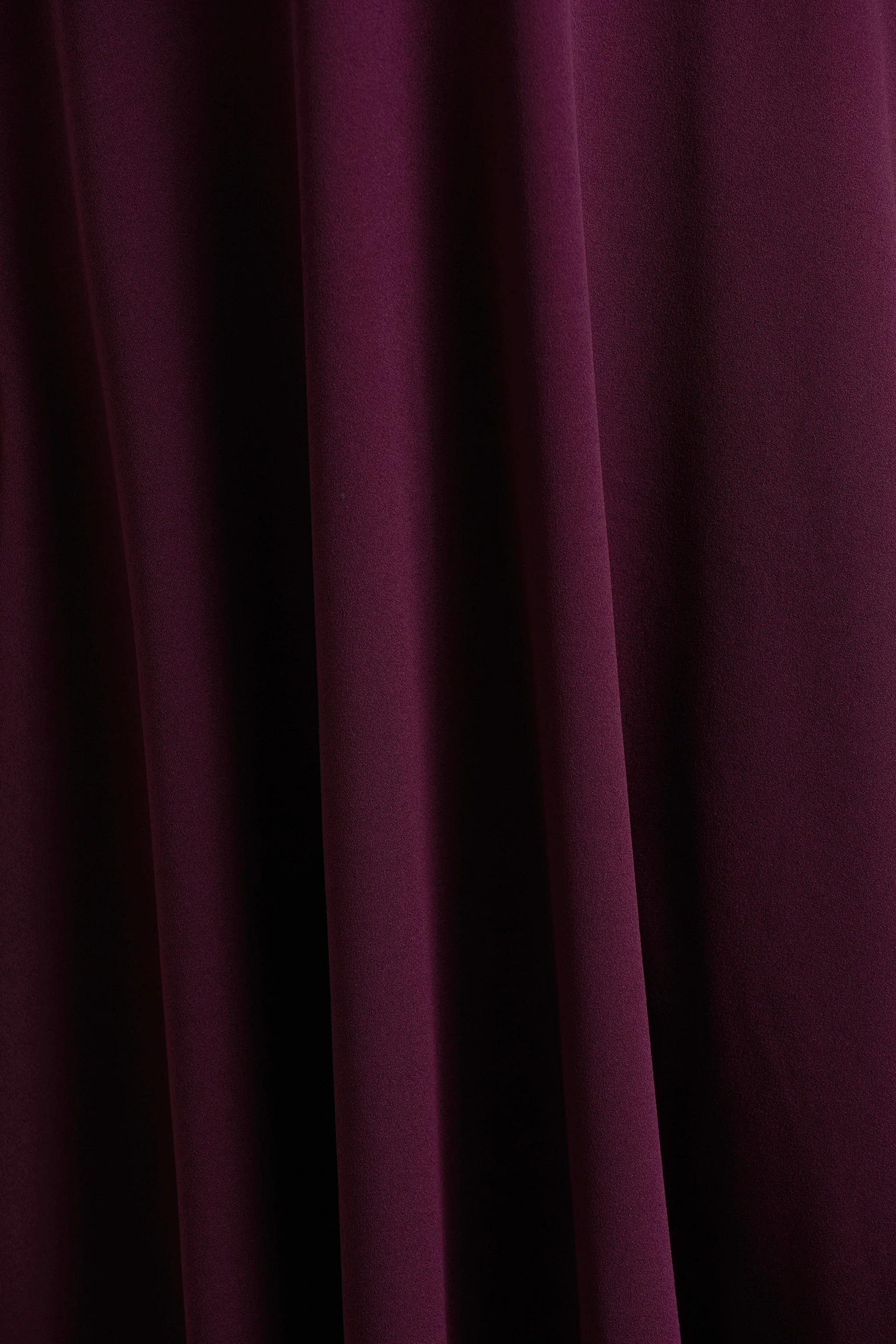 Andromeda | Bordeaux Sweetheart Halslijn Midi Jurk - Image 6