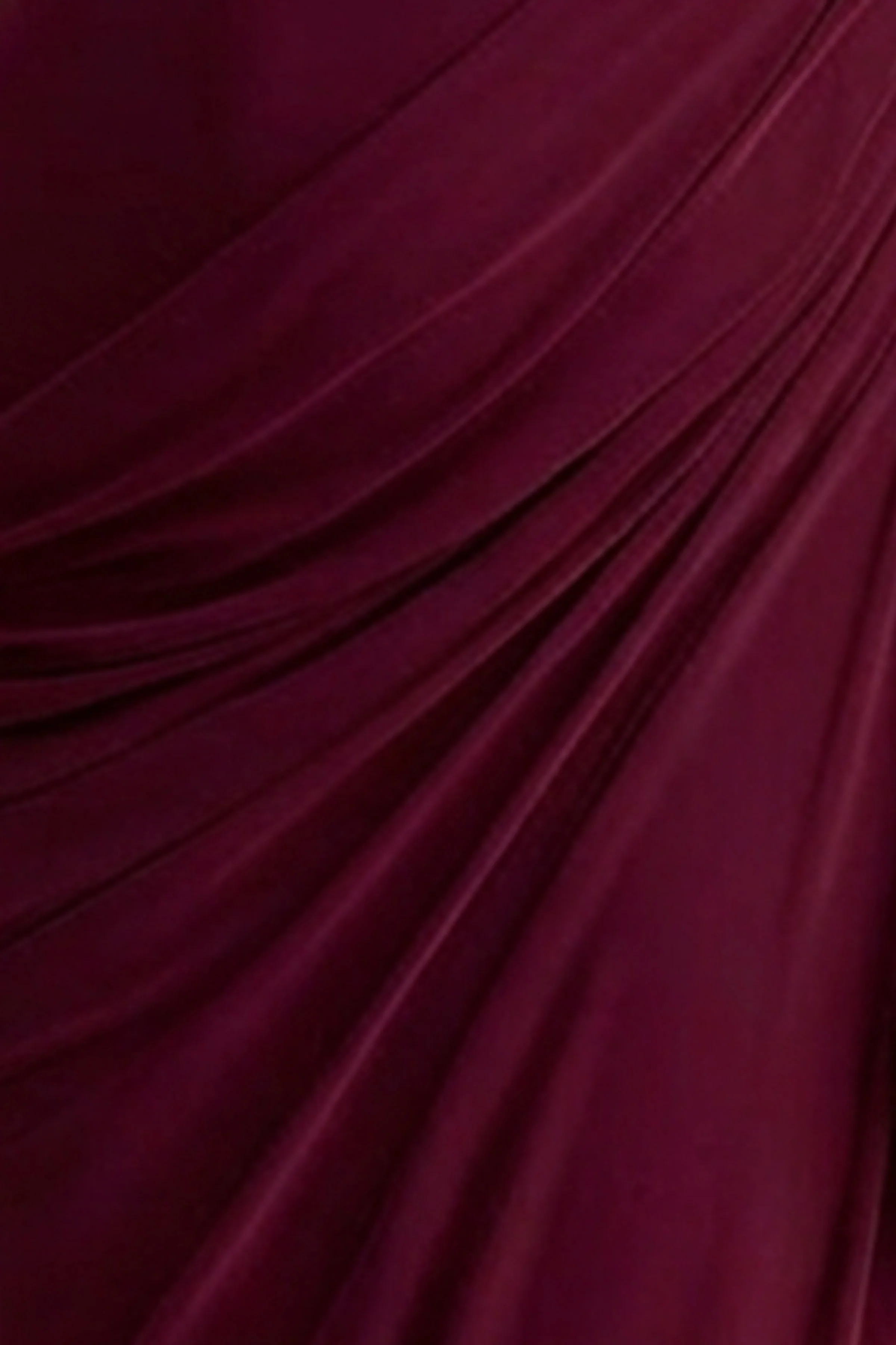 Aphra | Bessenrode Hoge Hals Maxi Jurk Met Cape Mouw - Image 6