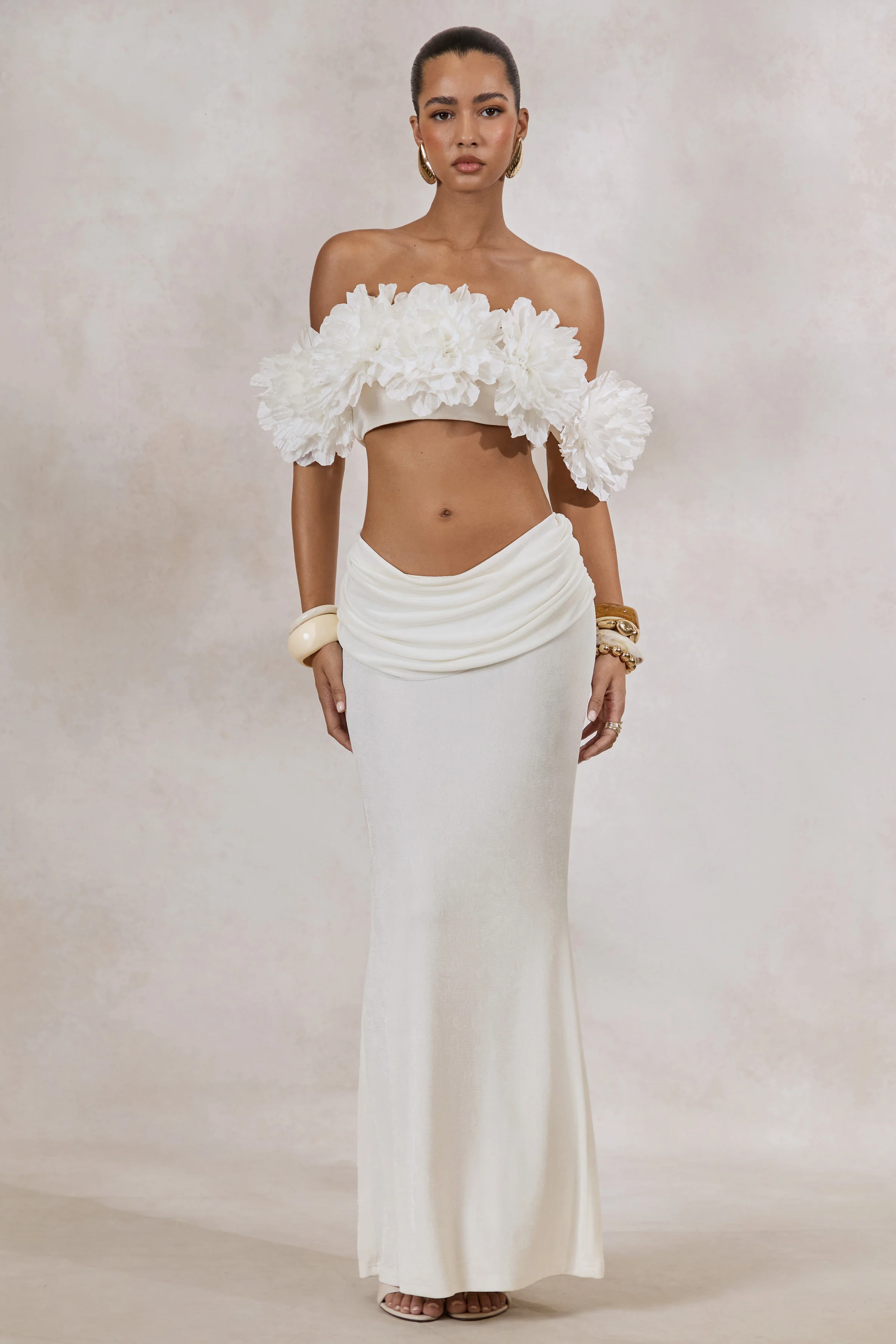 Arwenne | Witte Maxi Rok - Image 10