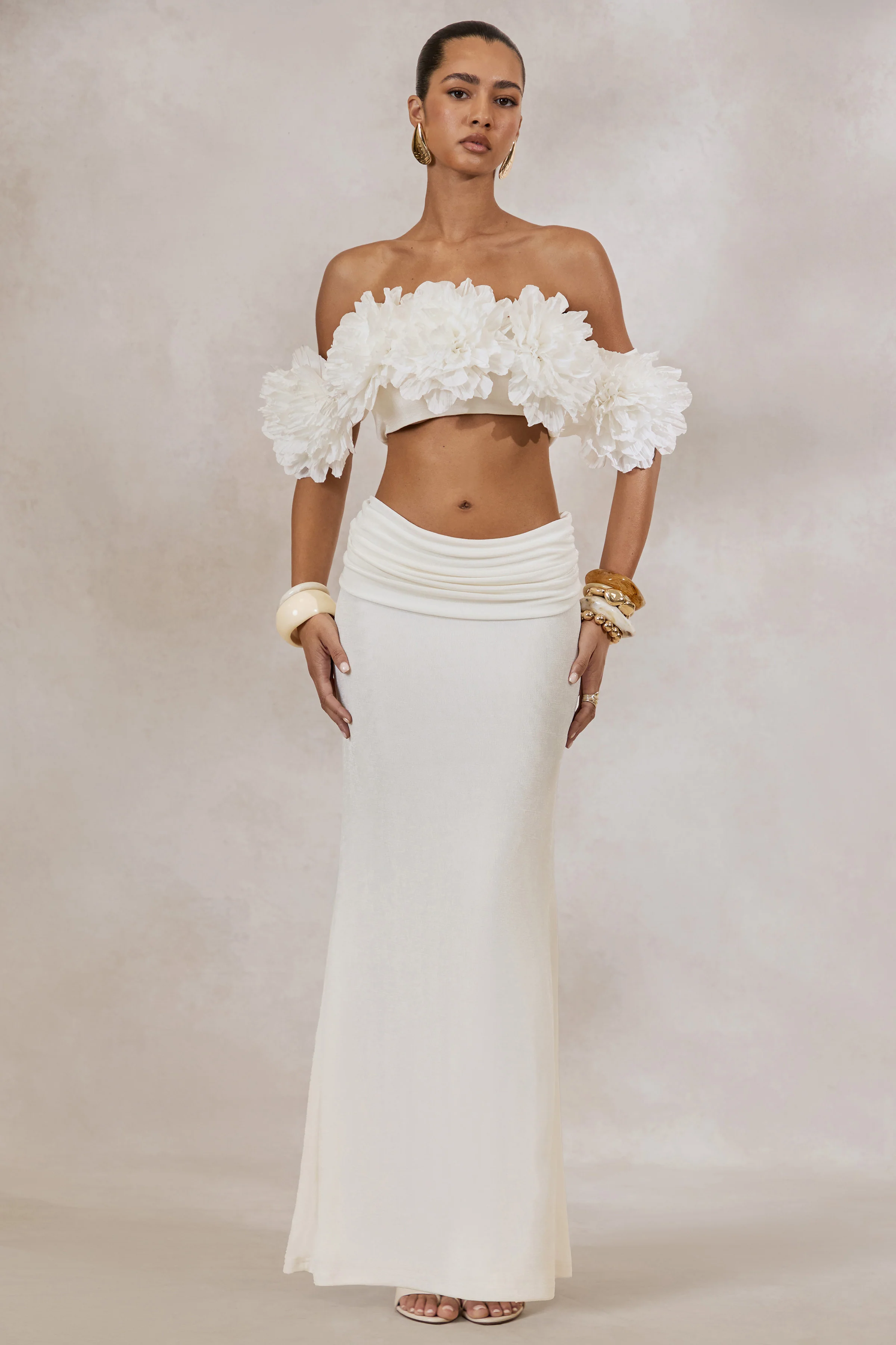Arwenne | Witte Maxi Rok - Image 12
