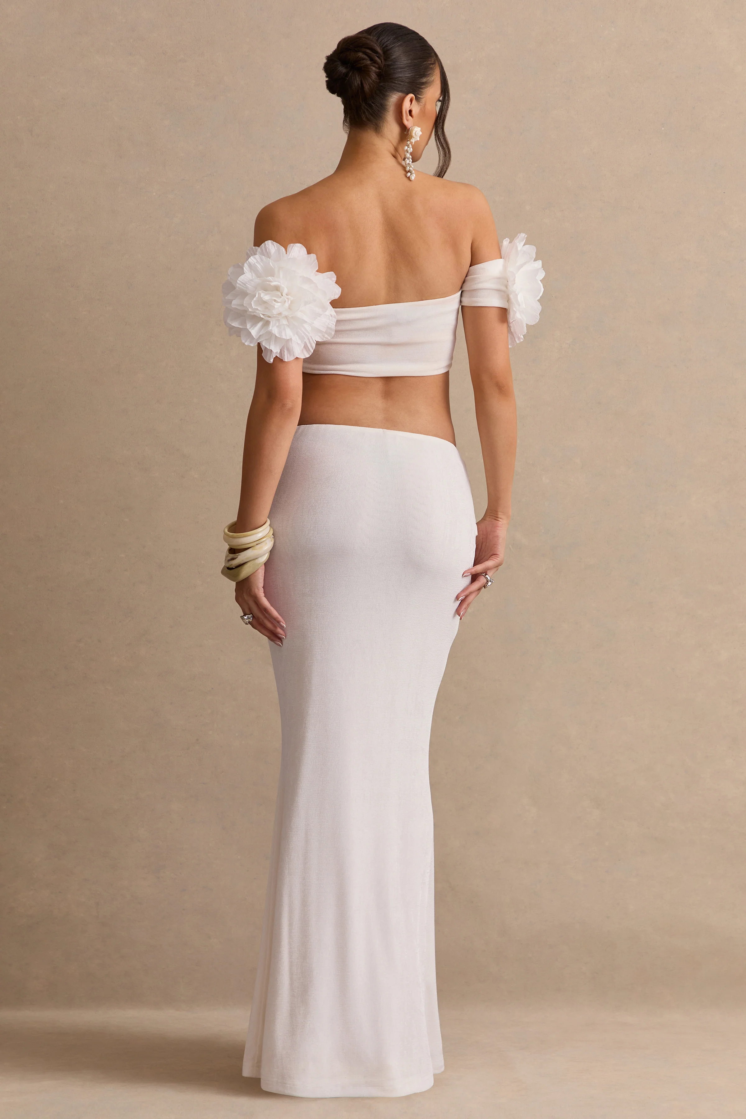 Arwenne | Witte Maxi Rok - Image 3