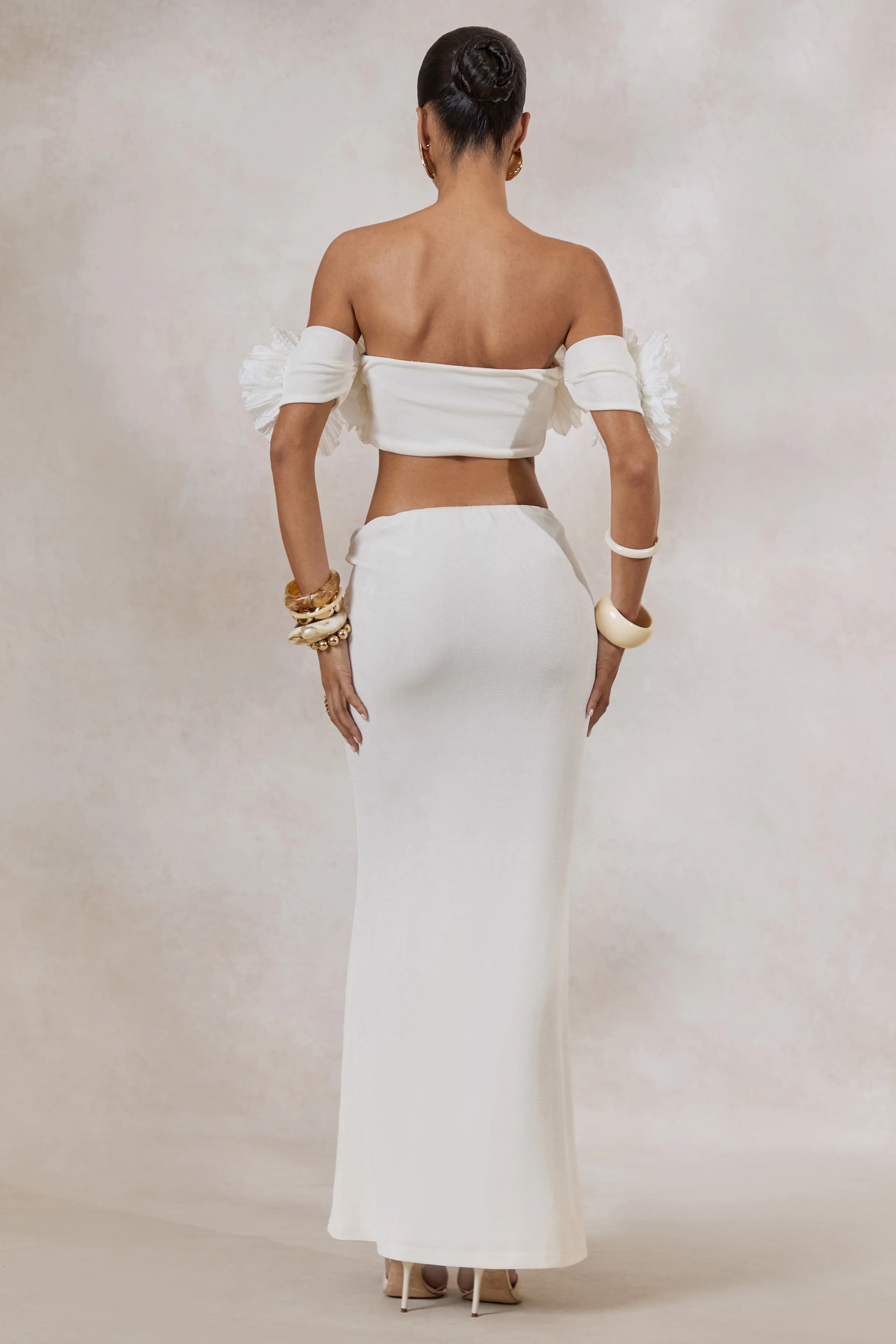Arwenne | Witte Maxi Rok - Image 4