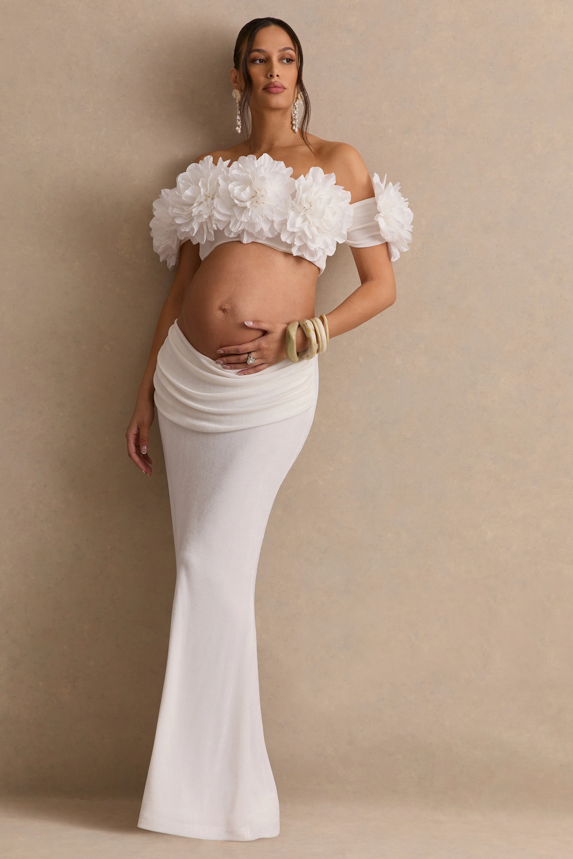 Arwenne | Witte Maxi Rok - Image 7