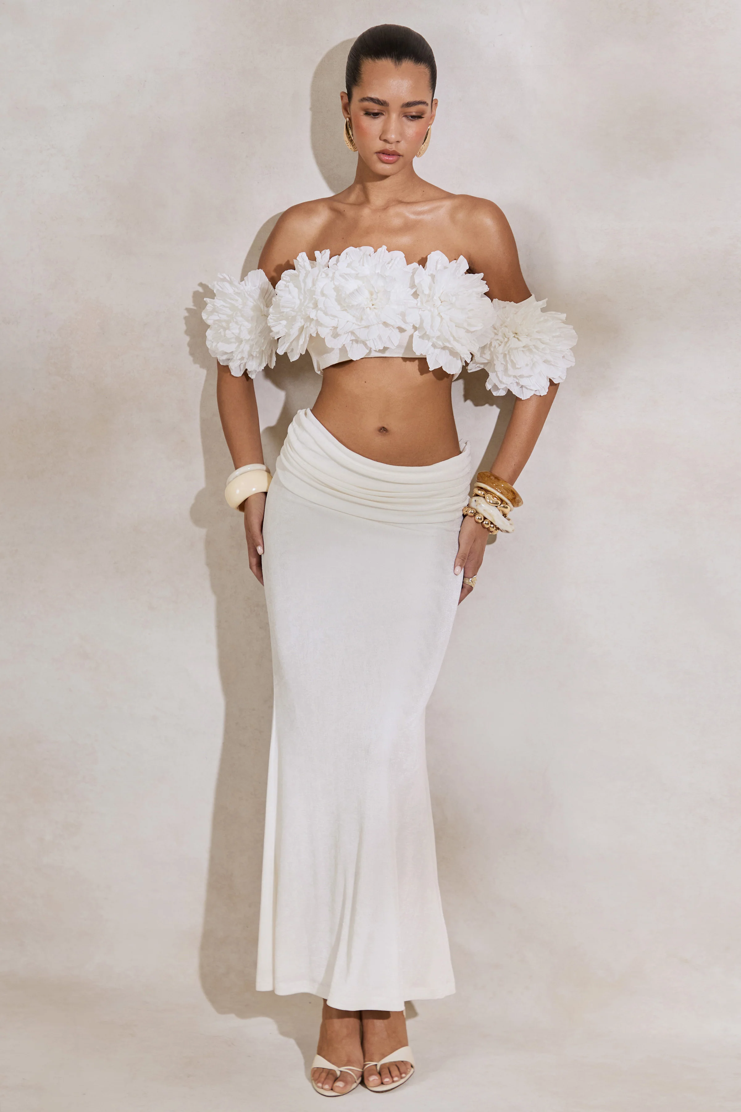Arwenne | Witte Maxi Rok - Image 8