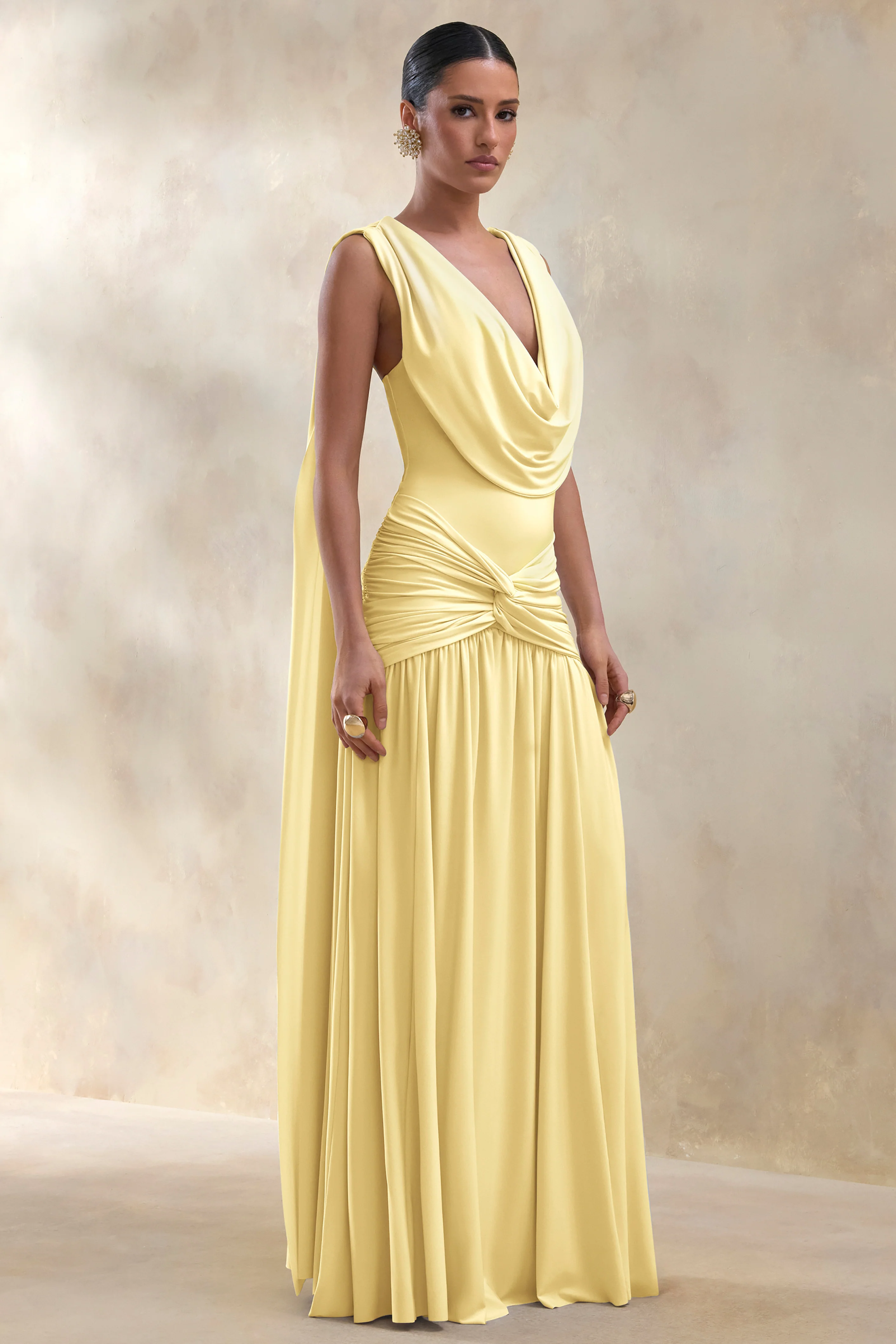 Asella | Roze Zwangerschaps Maxi Rok