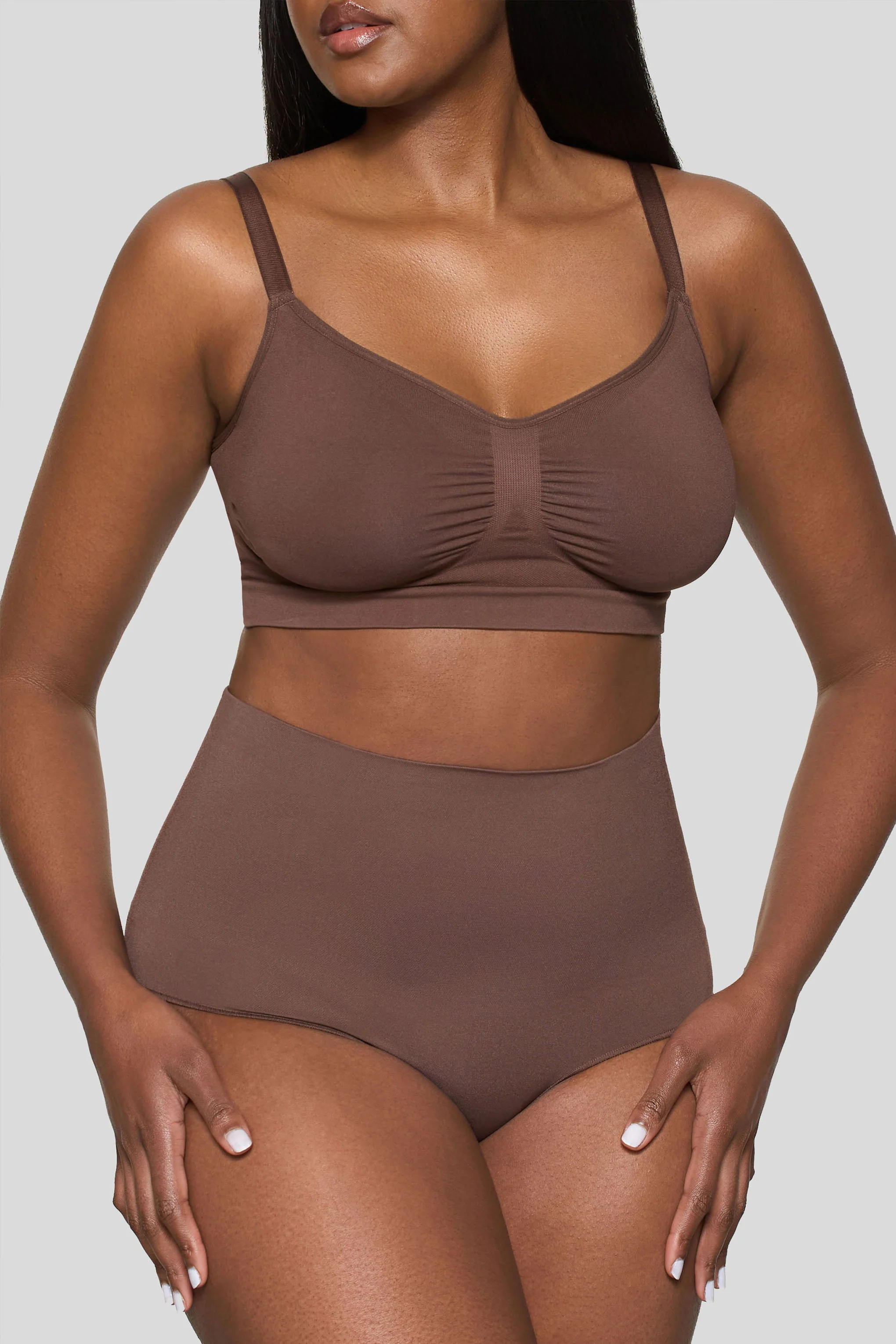 BOOMBA | Cacao Lage Taille Corrigerende String body - Image 5