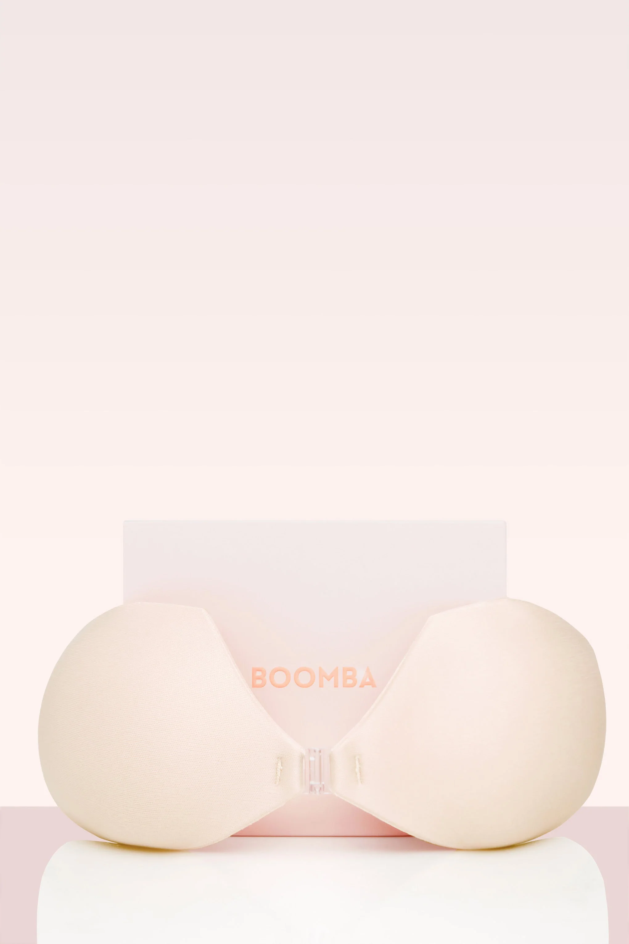 Demi Sticky Bra | Boomba Zandkleurig Demi Plak BH - Image 5