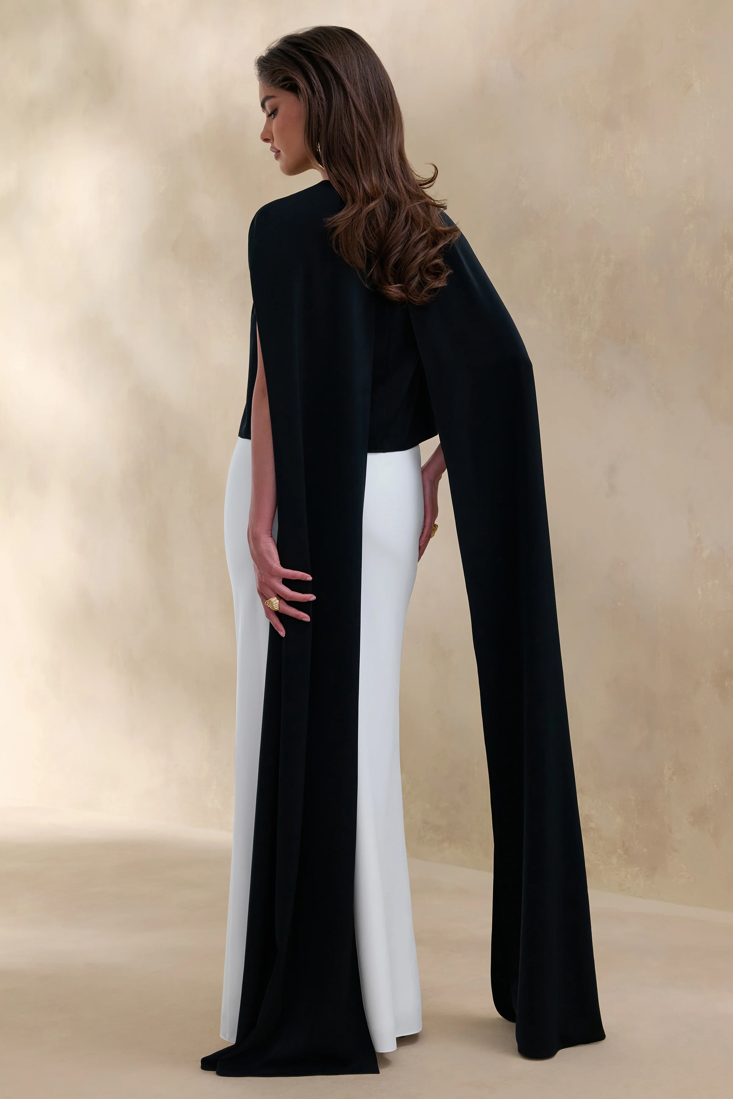 Iveta | Witte Satijnen Maxi Rok - Image 5