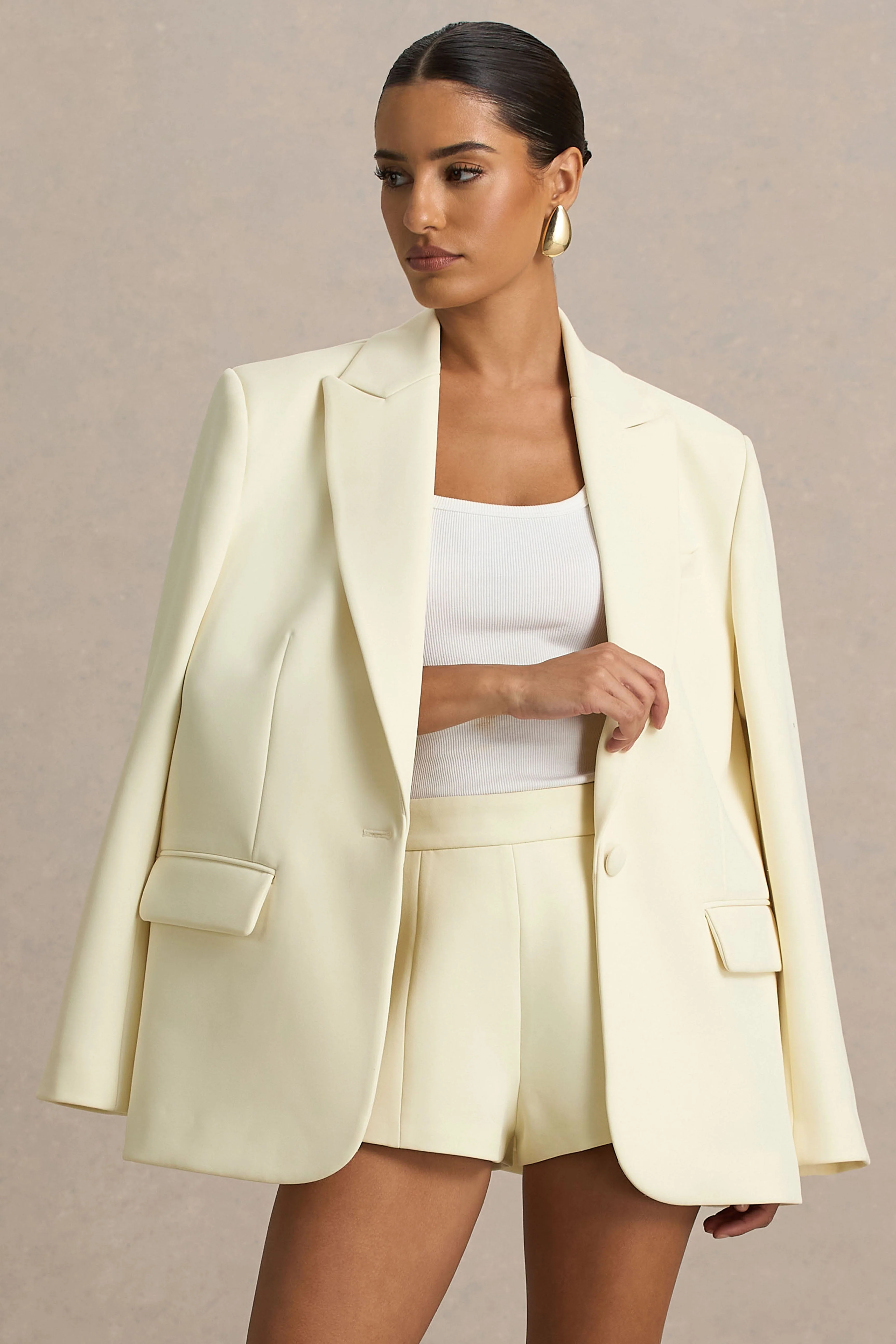 Katherine | Creama V‑Hals Getailleerde Blazer - Image 2