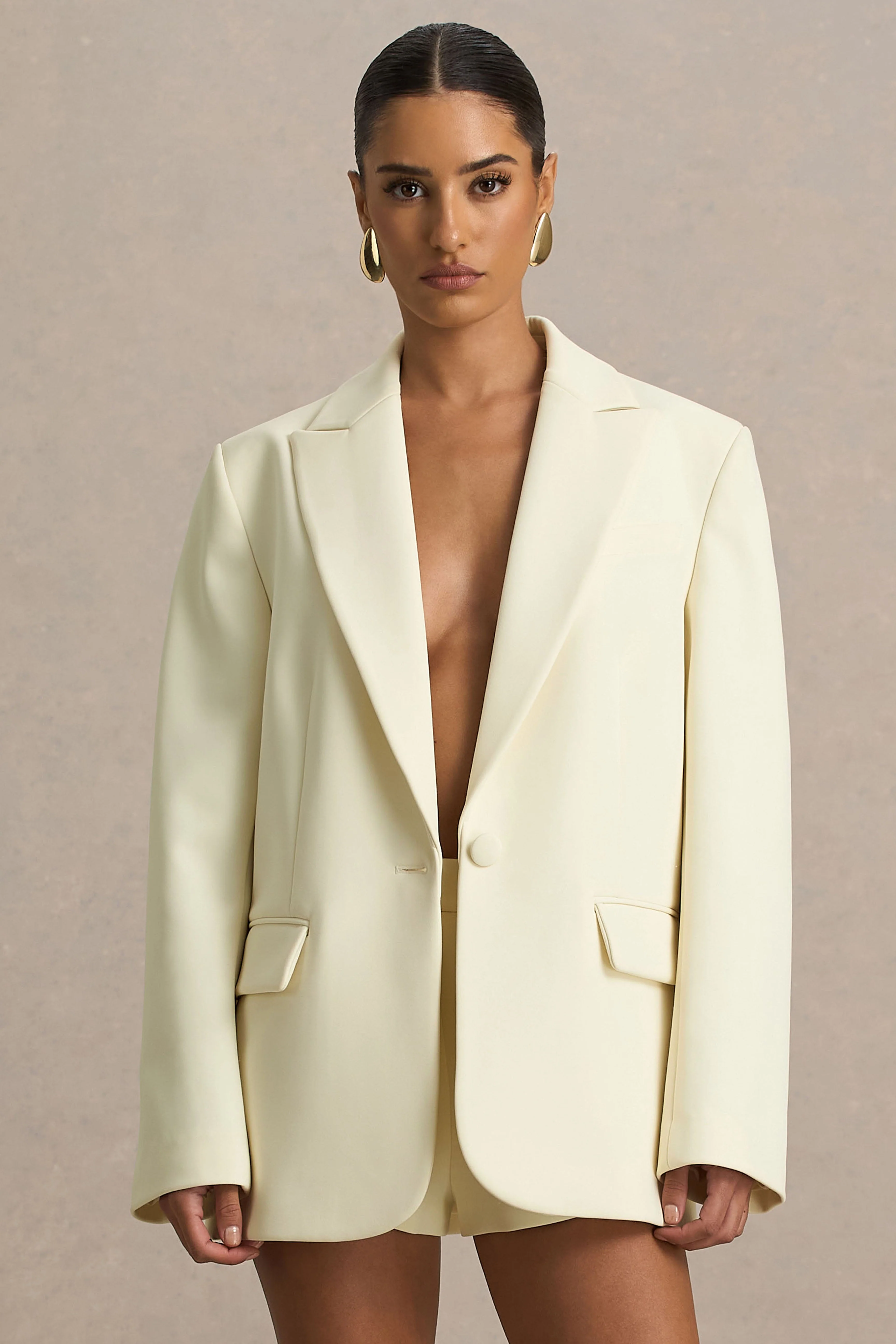Katherine | Creama V‑Hals Getailleerde Blazer - Image 4