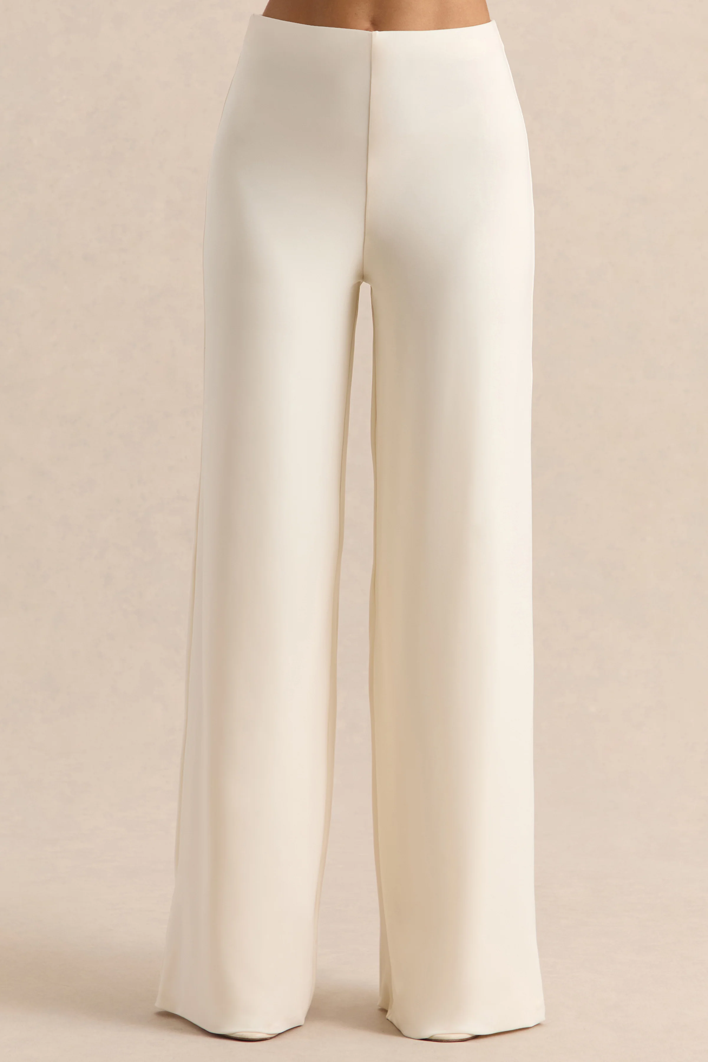 Safirra | Witte Broek Met Wijde Pijpen - Image 5