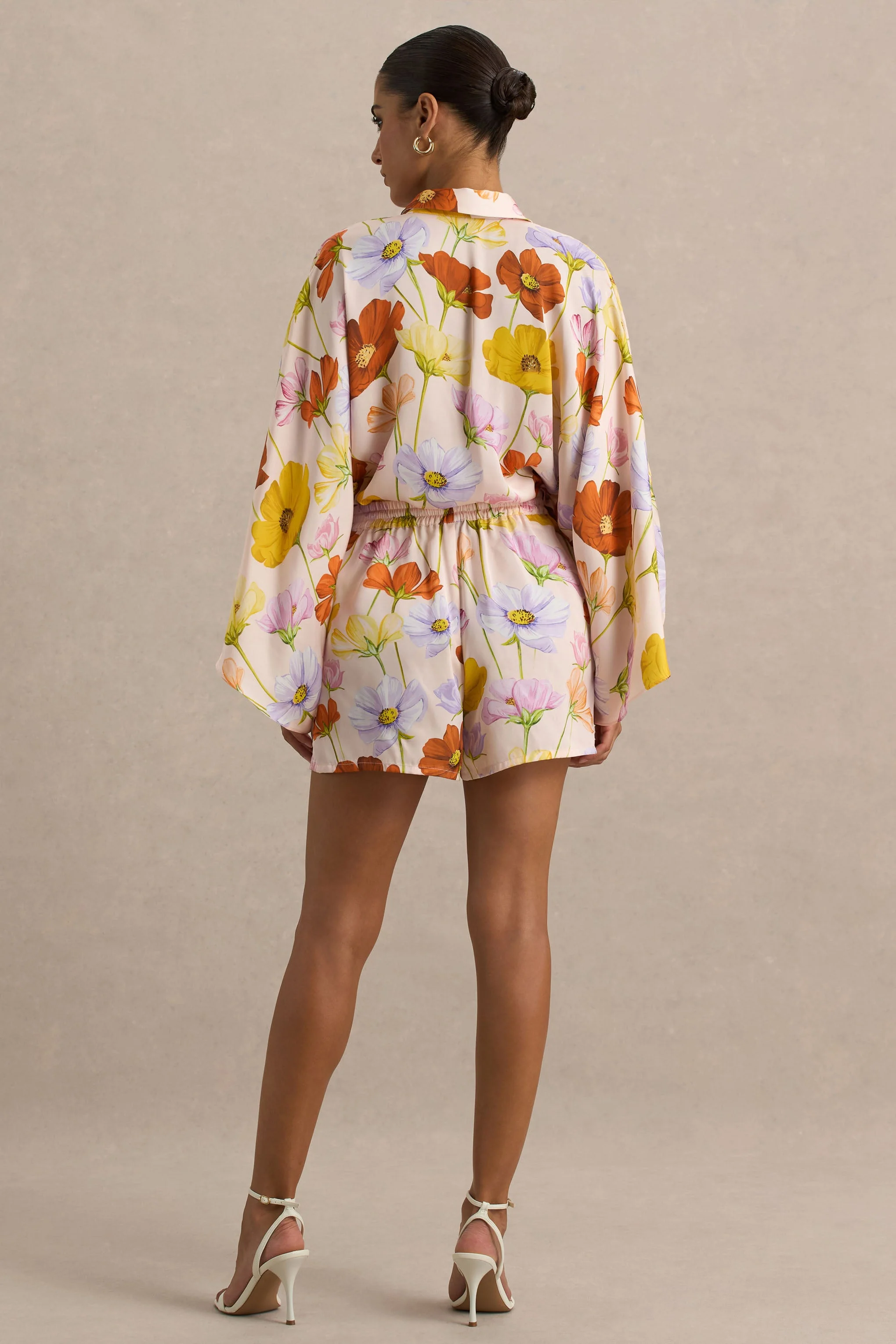 Sovran | Felle Bloemenprint Korte Broek - Image 2